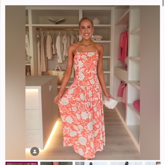 Zara Collection Cotton Linen Blend Bloggers Favorite Midi Dress - Picture 4 of 13